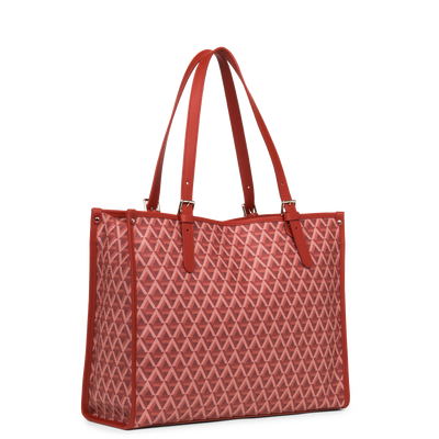 sac cabas épaule - ikon #couleur_carmin