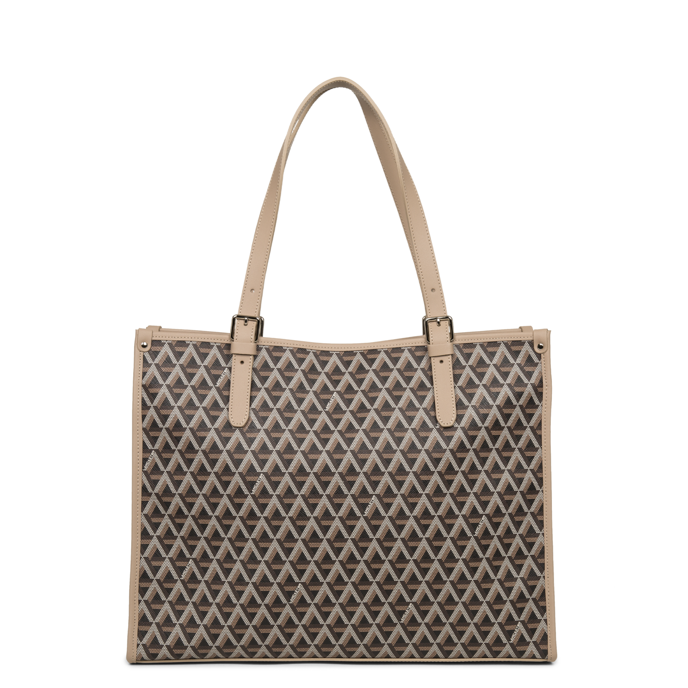 sac cabas épaule - ikon #couleur_marron-nude