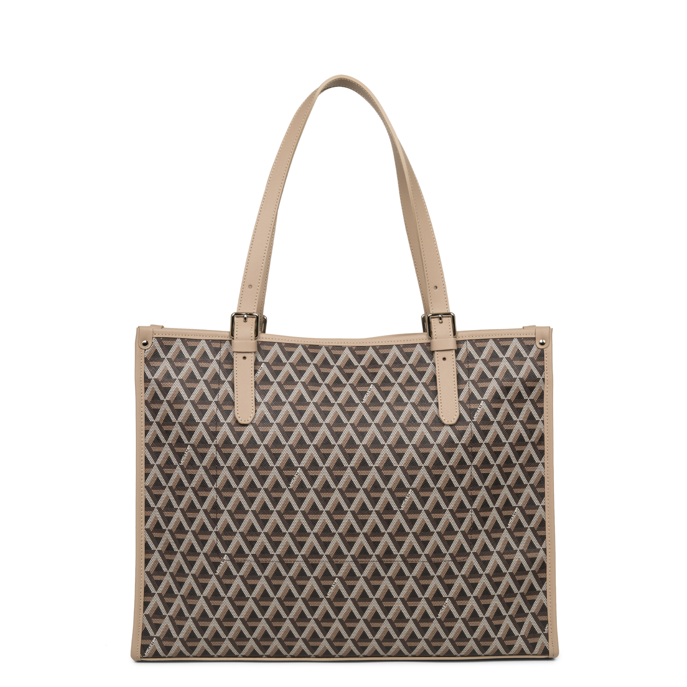 sac cabas épaule - ikon #couleur_marron-nude