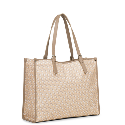 grand sac cabas épaule - ikon #couleur_beige