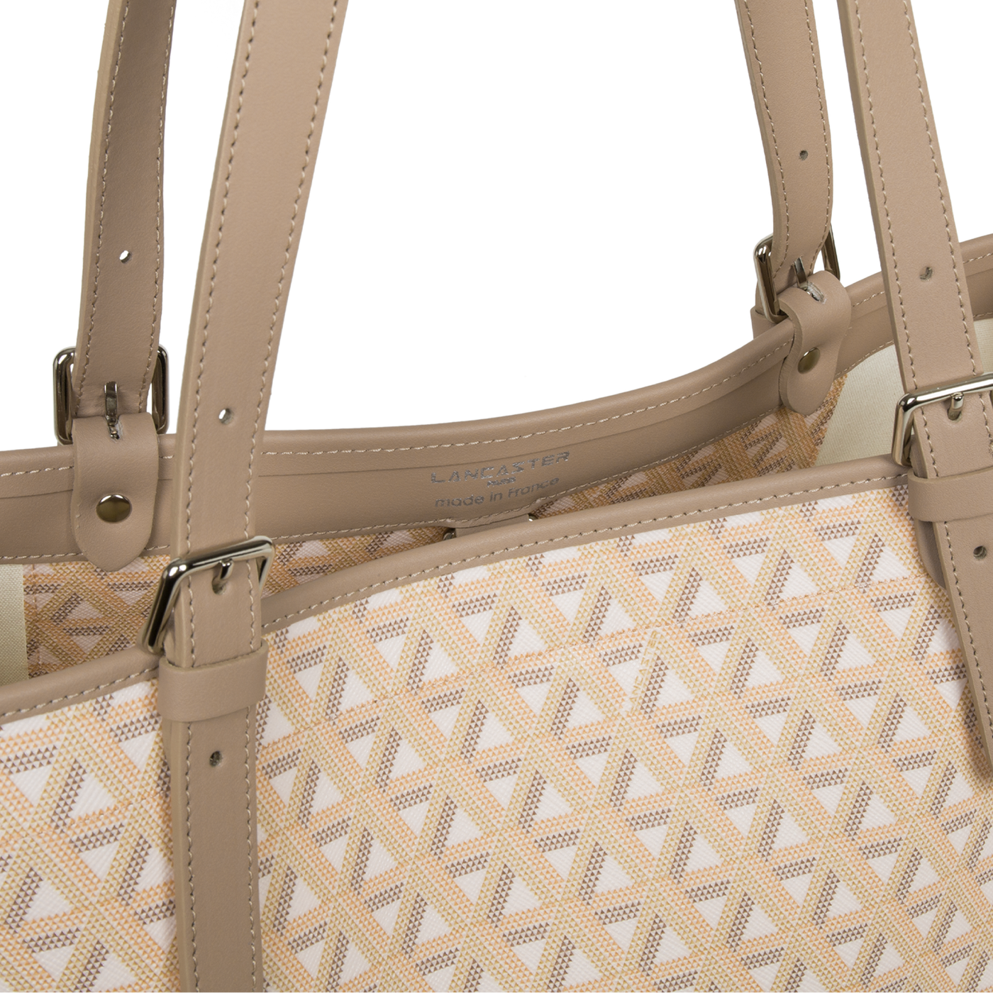 grand sac cabas épaule - ikon #couleur_beige