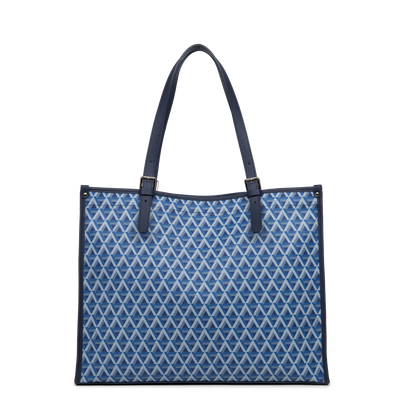 grand sac cabas épaule - ikon #couleur_bleu-lectrique