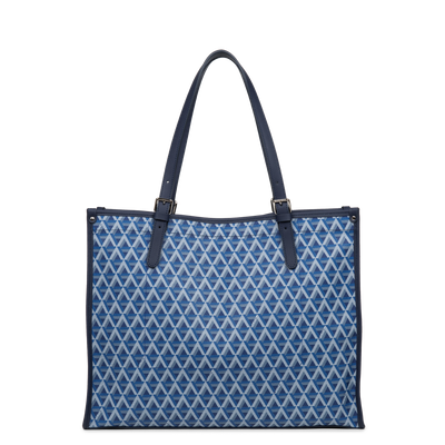 grand sac cabas épaule - ikon #couleur_bleu-lectrique