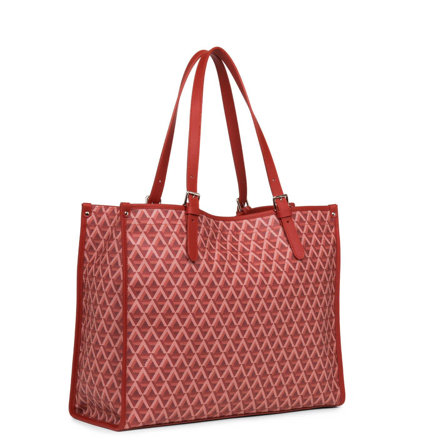 grand sac cabas épaule - ikon #couleur_carmin