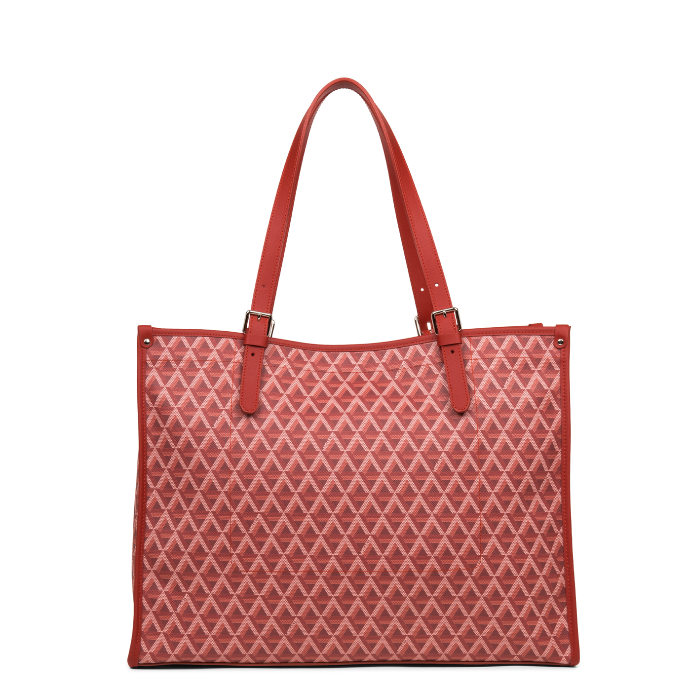 grand sac cabas épaule - ikon #couleur_carmin