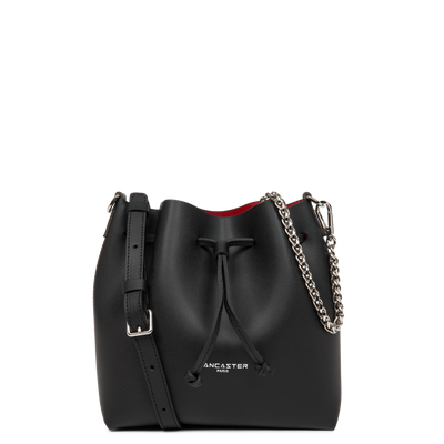 petit sac bourse - pur & element city #couleur_noir-in-rouge