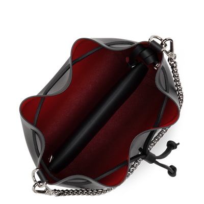 petit sac bourse - pur & element city #couleur_noir-in-rouge