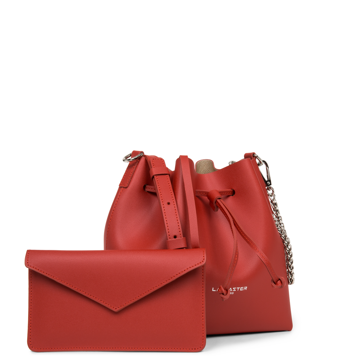 petit sac bourse - pur & element city #couleur_rouge-in-champagne