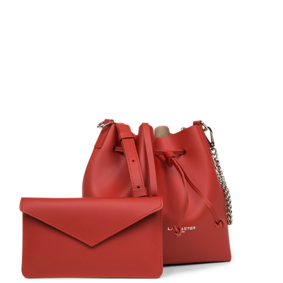 petit sac bourse - pur & element city #couleur_rouge-in-champagne