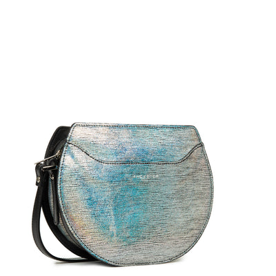 Sac demi lune - Suave Lune #couleur_argent-multi