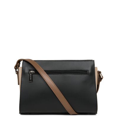 petit sac trotteur - smooth #couleur_noir-nude-vison