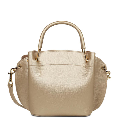 sac à main - foulonné double #couleur_champagne-in-nude