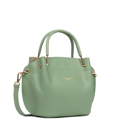 sac à main - foulonné double #couleur_jade-antic-in-champagne