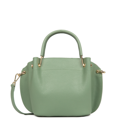 sac à main - foulonné double #couleur_jade-antic-in-champagne