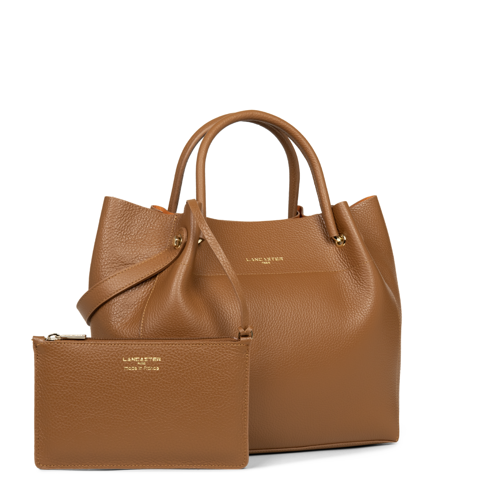 sac cabas épaule - foulonné double 