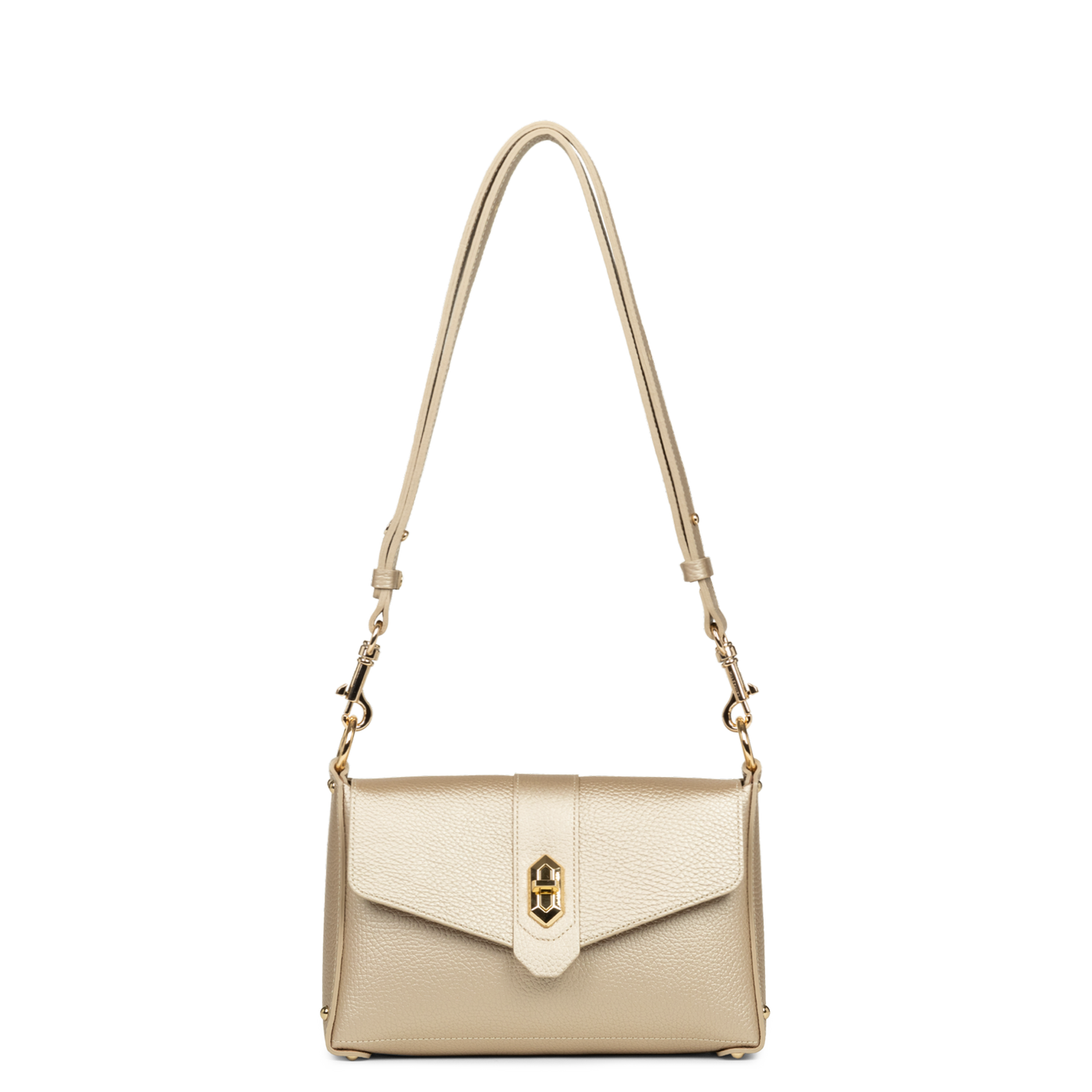 petit sac trotteur - top double #couleur_champagne-in-nude