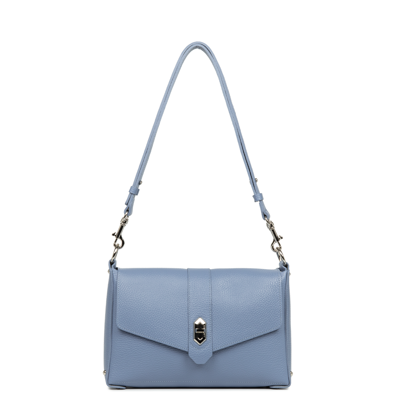 sac trotteur - top double #couleur_bleu-cendre-in-argent