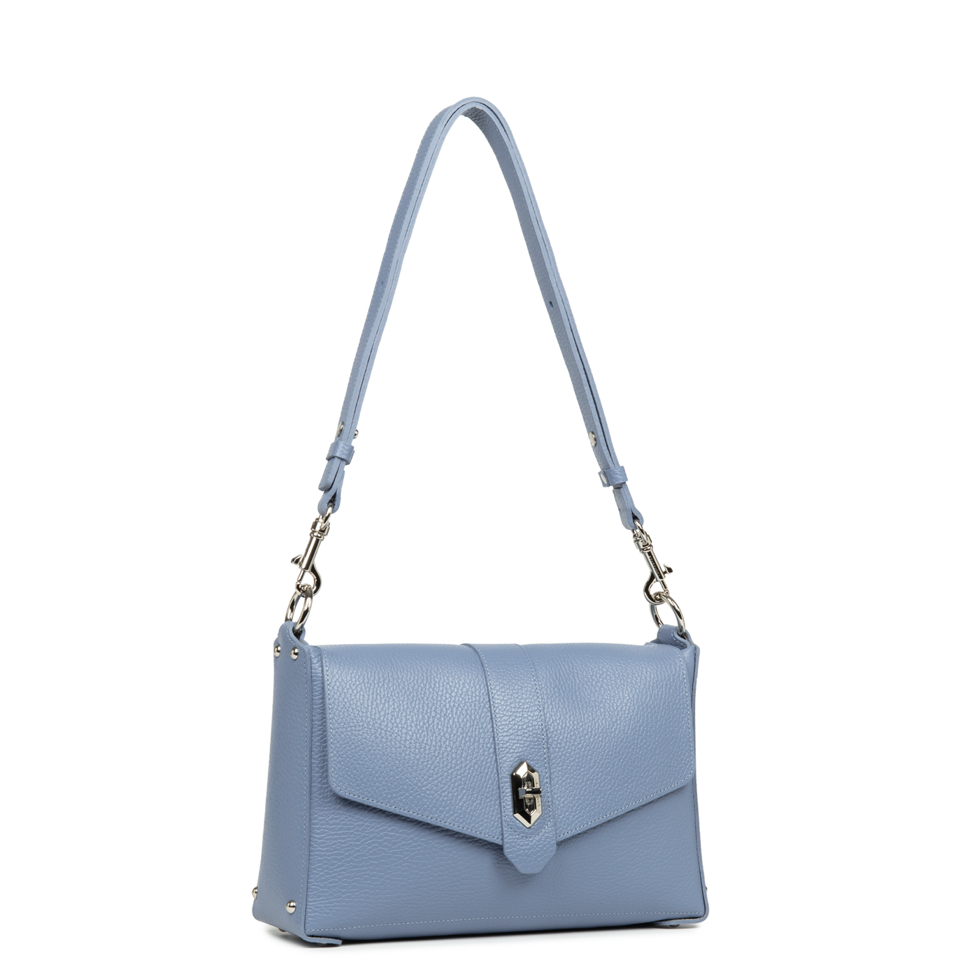 sac trotteur - top double #couleur_bleu-cendre-in-argent