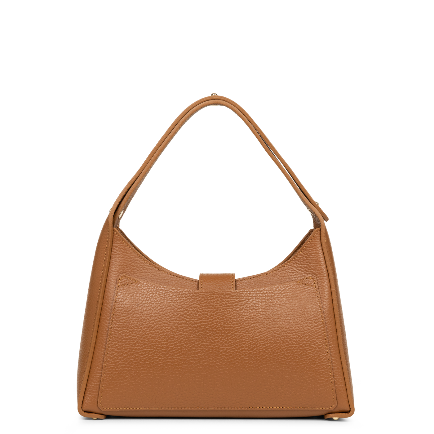 sac hobo - top double #couleur_camel-in-orange