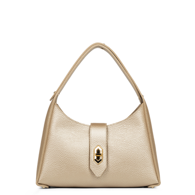 sac hobo - top double #couleur_champagne-in-nude