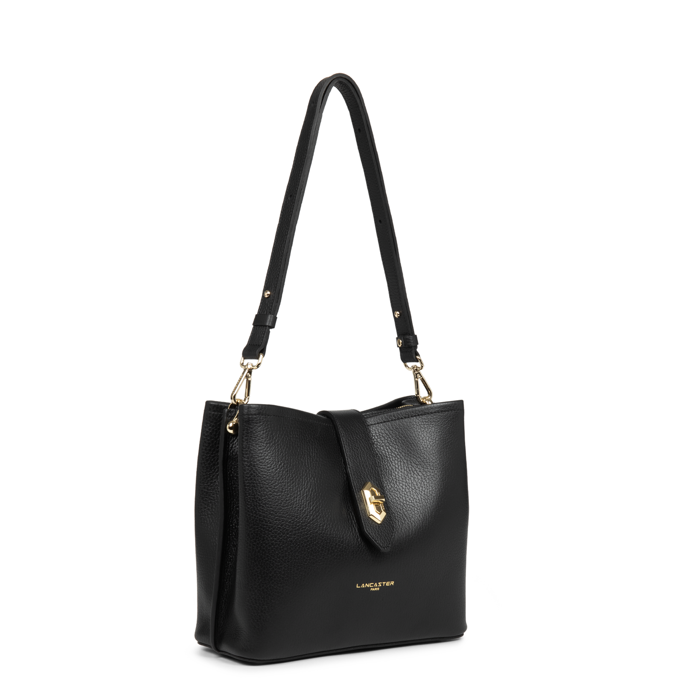 sac seau - top double #couleur_noir-in-nude