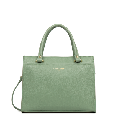 sac à main - foulonné double #couleur_jade-antic-in-champagne