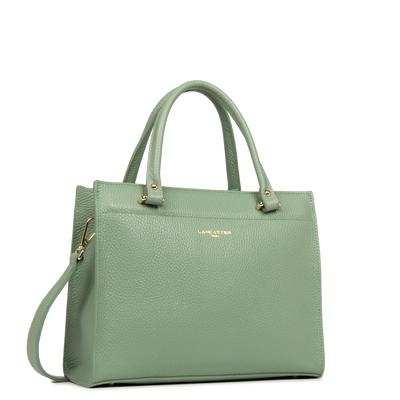 sac à main - foulonné double #couleur_jade-antic-in-champagne