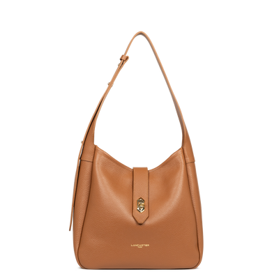 Sac seau - Top Double #couleur_camel-in-orange