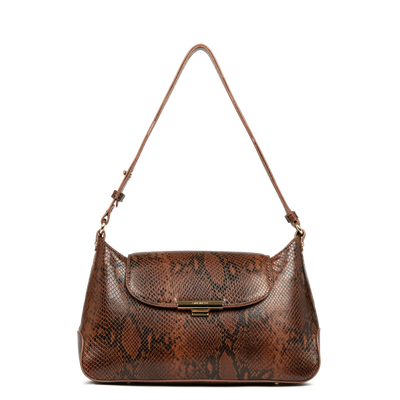 sac besace - exo evenly #couleur_cognac-python