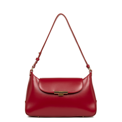 grand sac besace - suave evenly #couleur_carmin