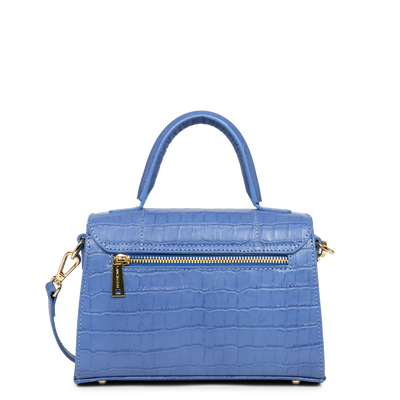 petit sac à main - exo trinity #couleur_bleu-croco