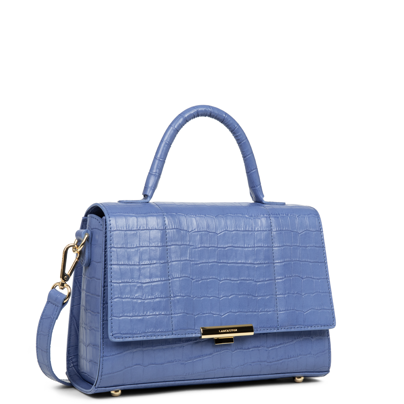 sac à main - exo trinity #couleur_bleu-croco