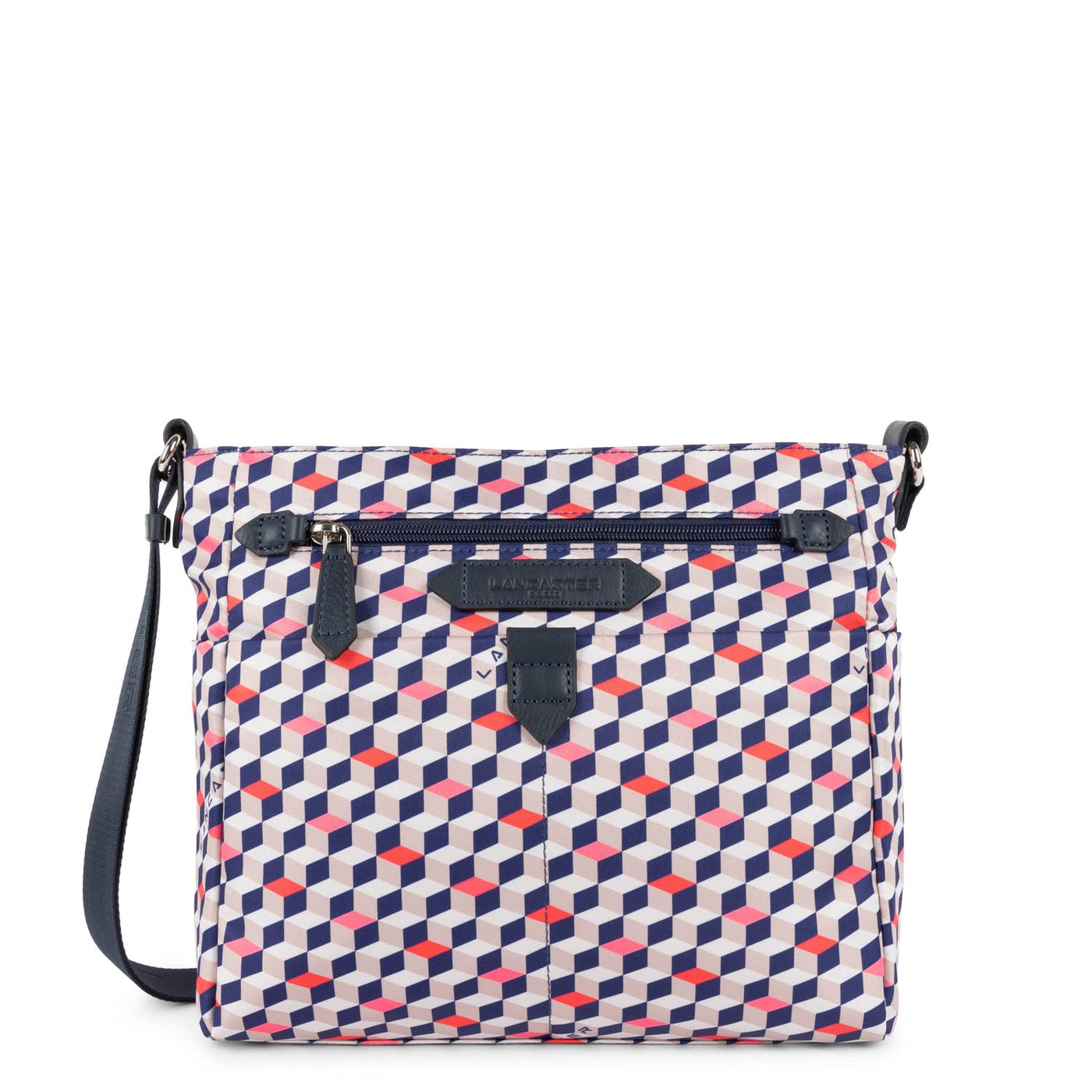 sac besace - basic sport #couleur_damier-bleu