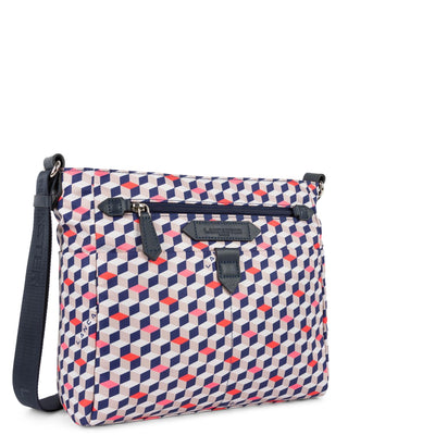 sac besace - basic sport #couleur_damier-bleu