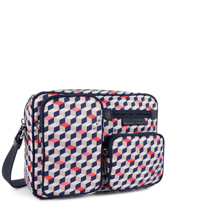 sac reporter - basic sport #couleur_damier-bleu