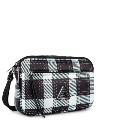 sac trotteur - basic verni #couleur_noir-tartan