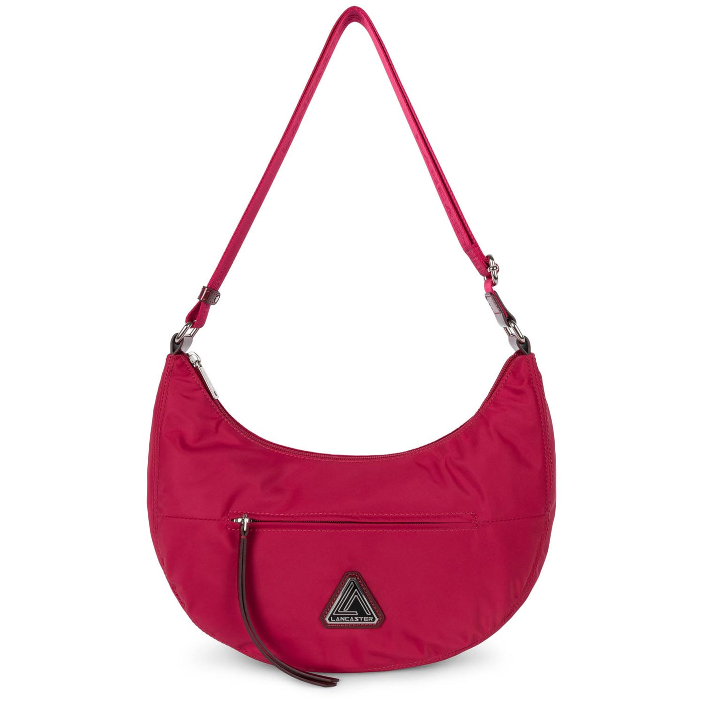 sac besace - basic verni #couleur_fuxia