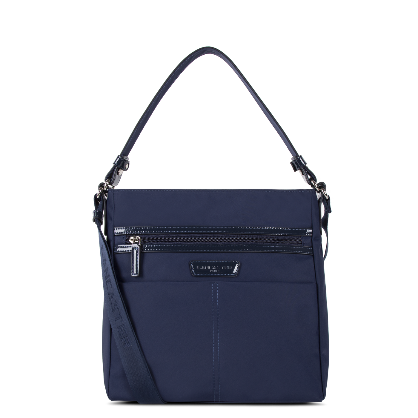 sac besace - basic verni #couleur_bleu-fonc