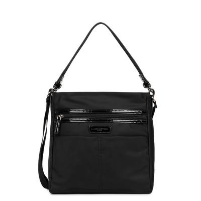 sac besace - basic verni #couleur_noir