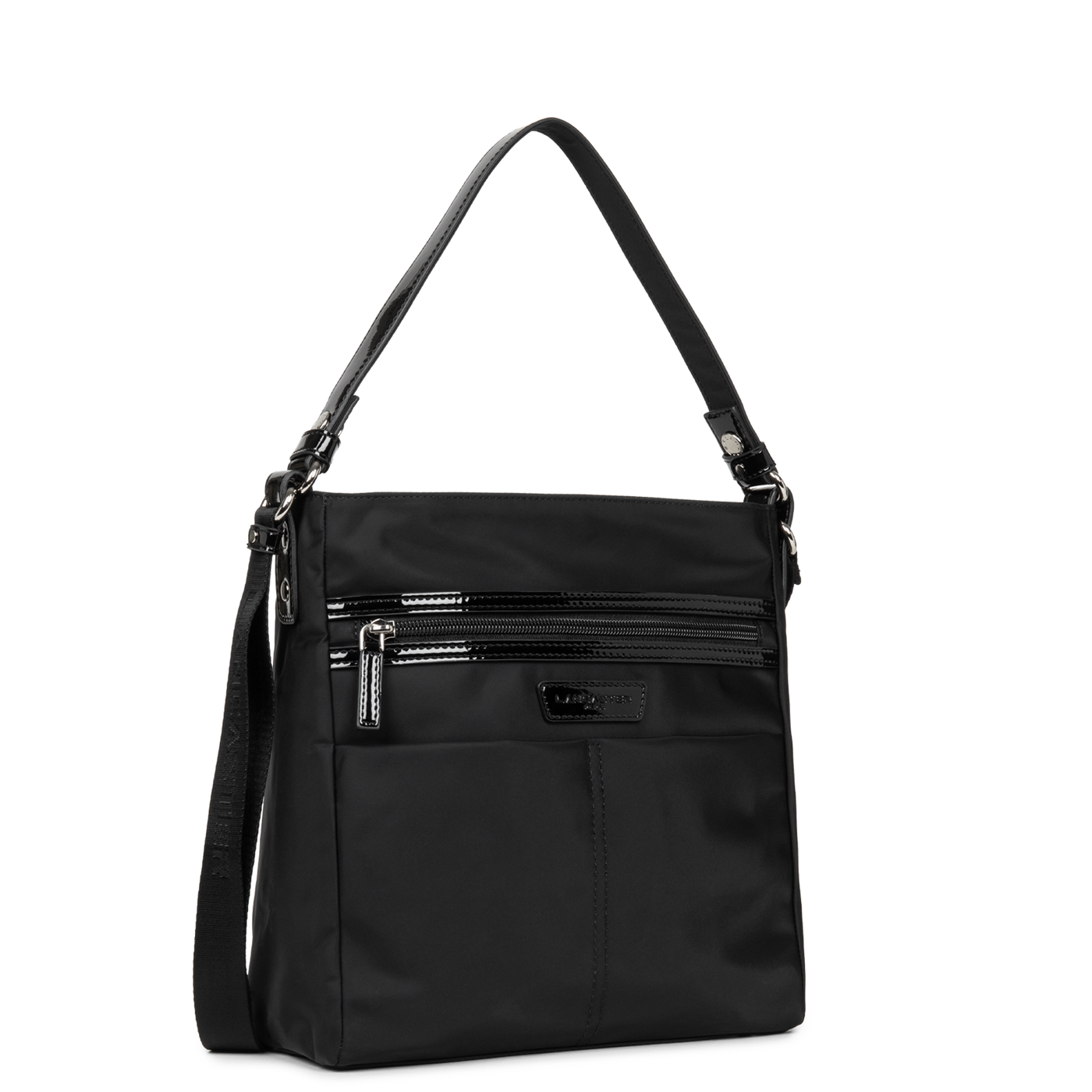 sac besace - basic verni #couleur_noir