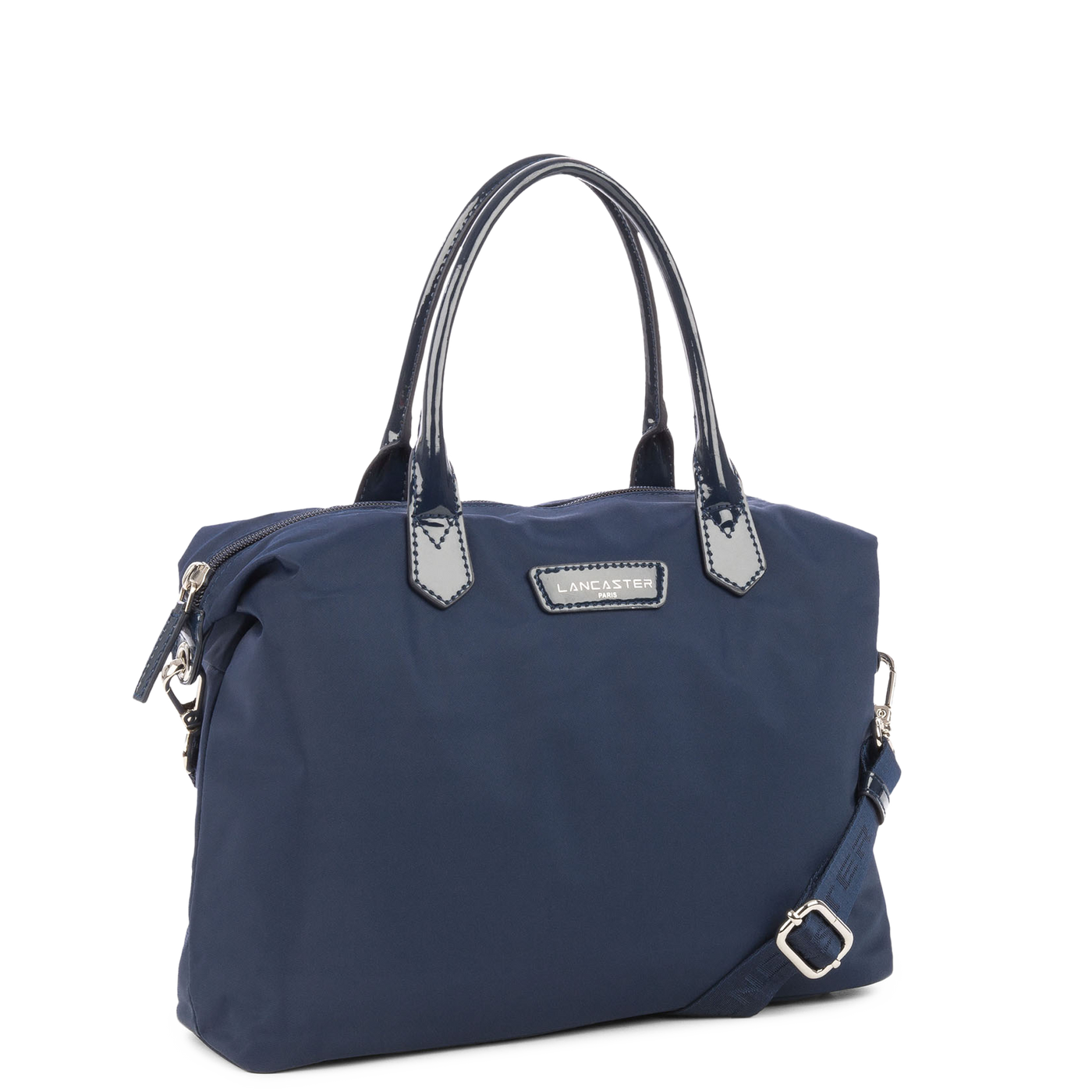 sac à main - basic verni #couleur_bleu-fonc