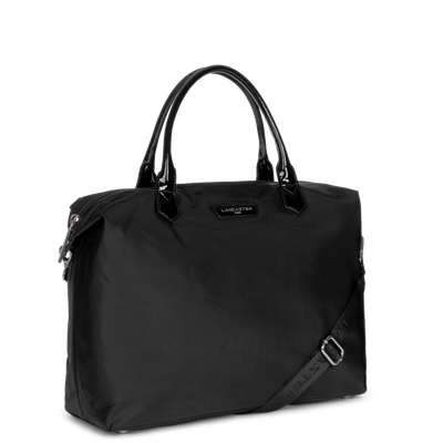 grand sac cabas main - basic verni #couleur_noir