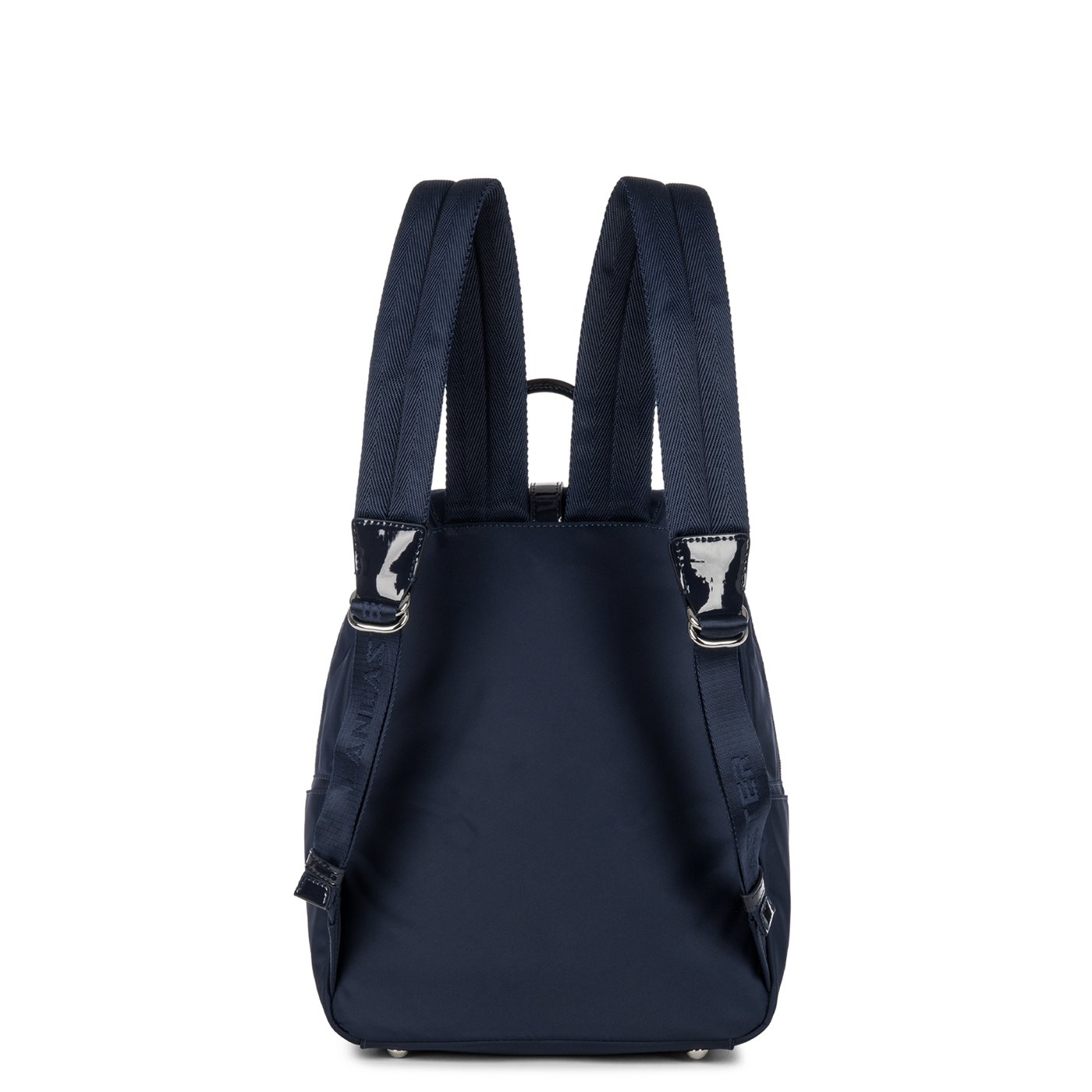 sac à dos - basic verni #couleur_bleu-fonc