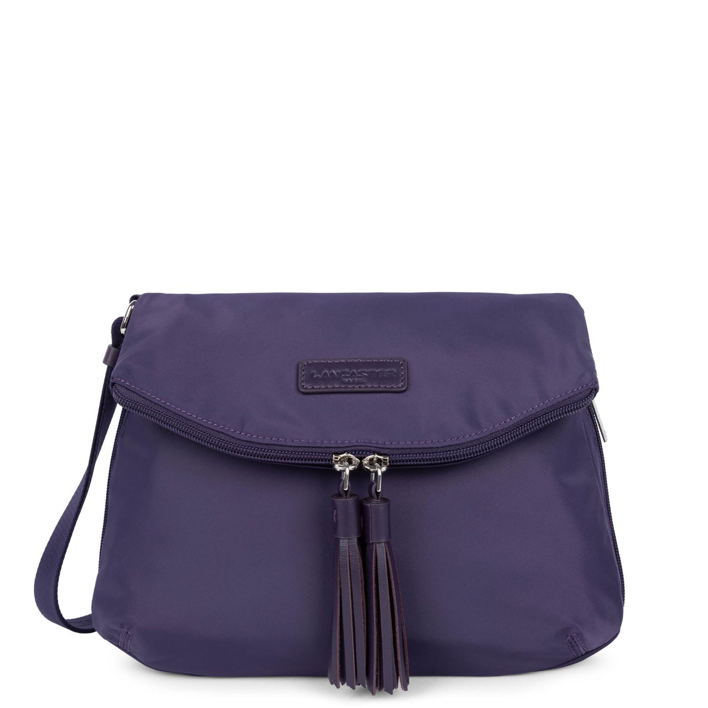 sac besace - basic pompon #couleur_violet