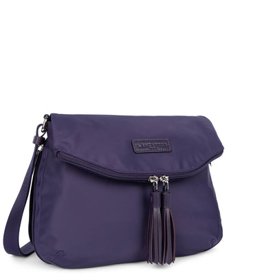 sac besace - basic pompon #couleur_violet