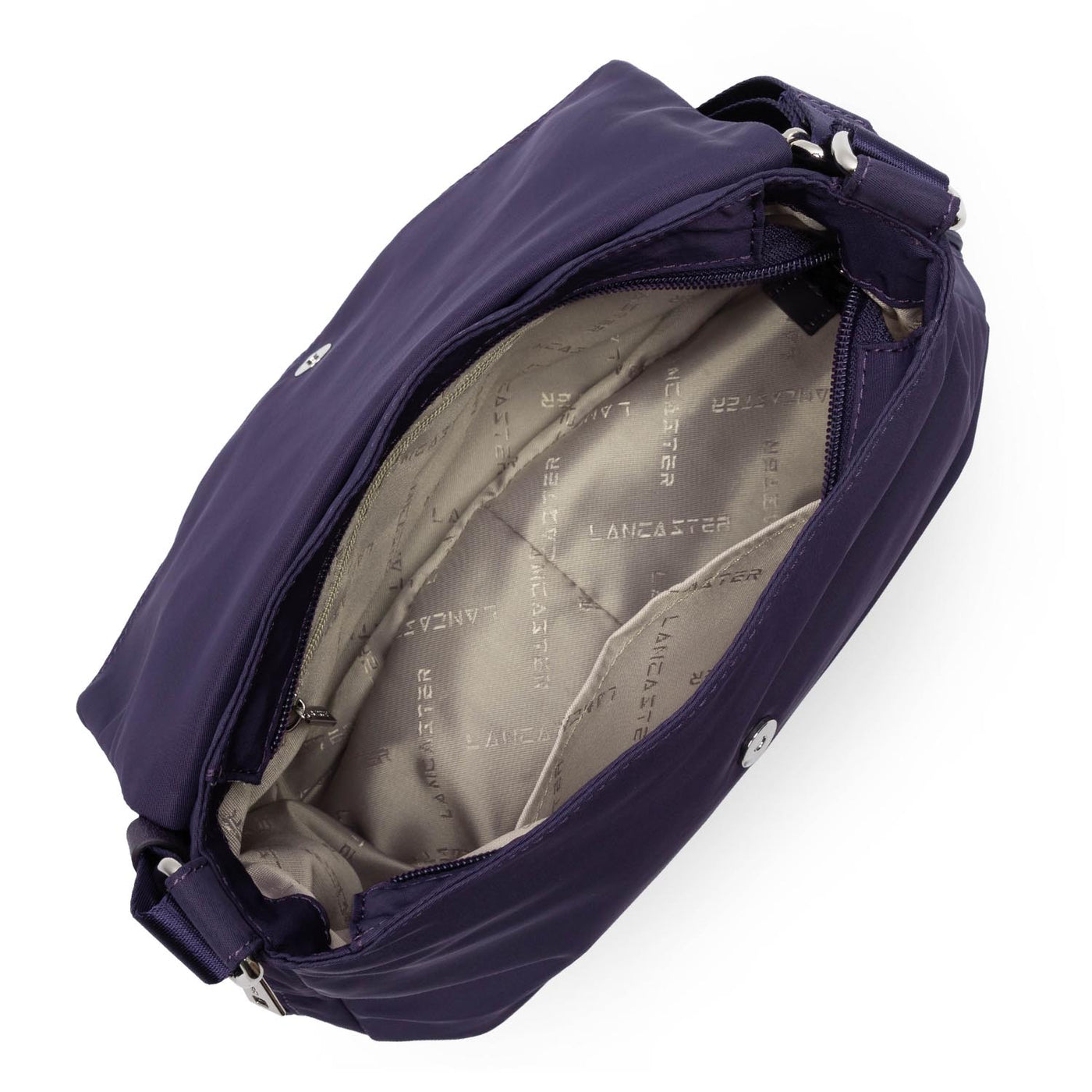 sac besace - basic pompon #couleur_violet