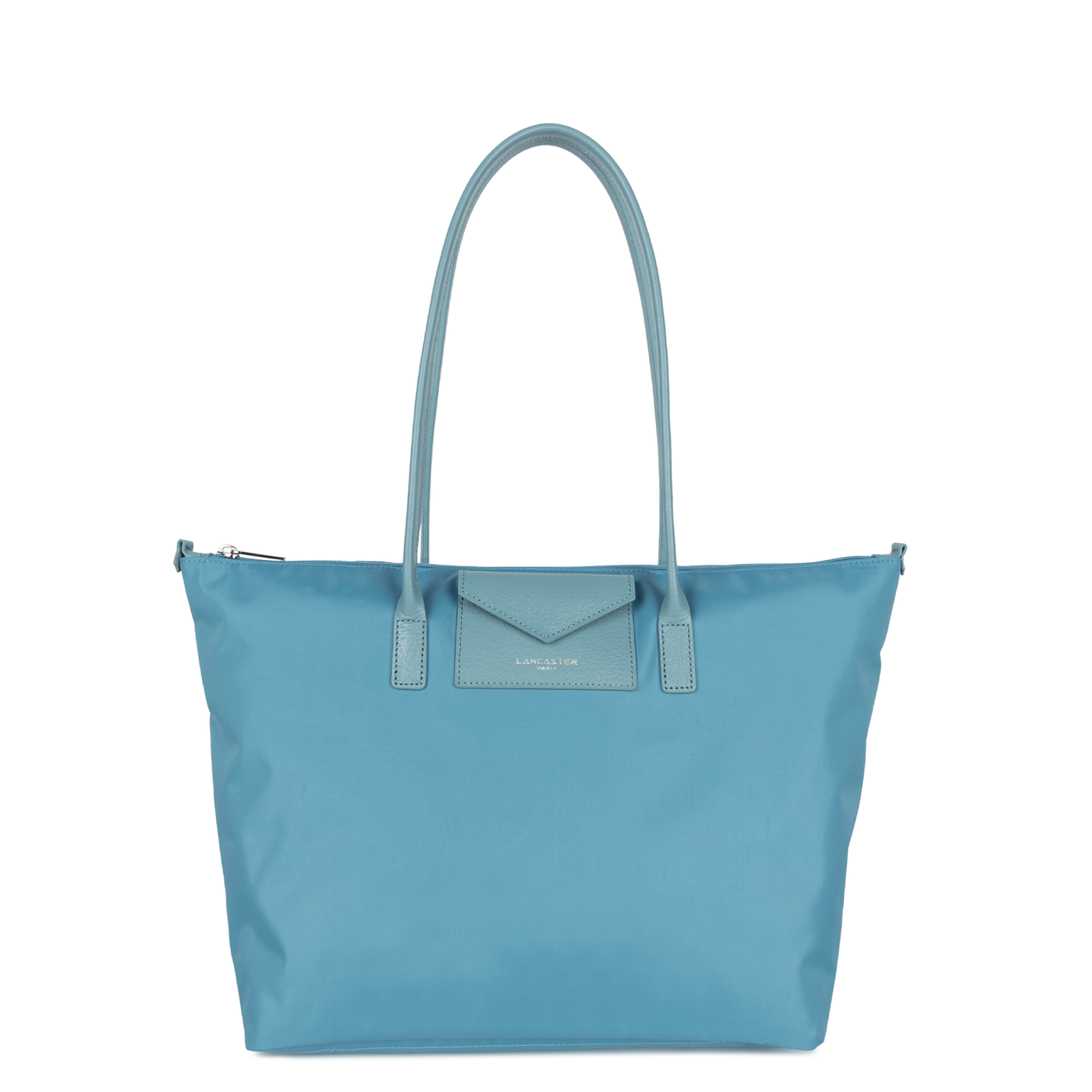 grand sac cabas épaule - smart kba #couleur_bleu-cendre