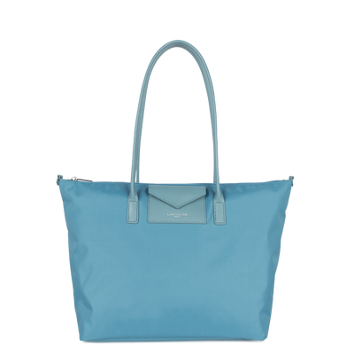 grand sac cabas épaule - smart kba #couleur_bleu-cendre