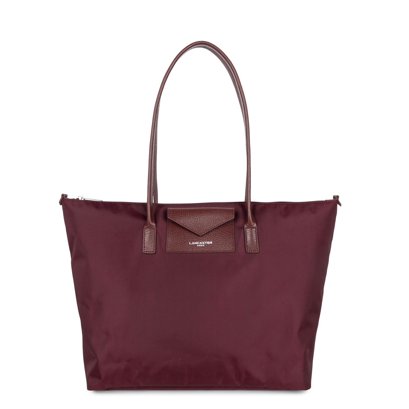 grand sac cabas épaule - smart kba #couleur_bordeaux