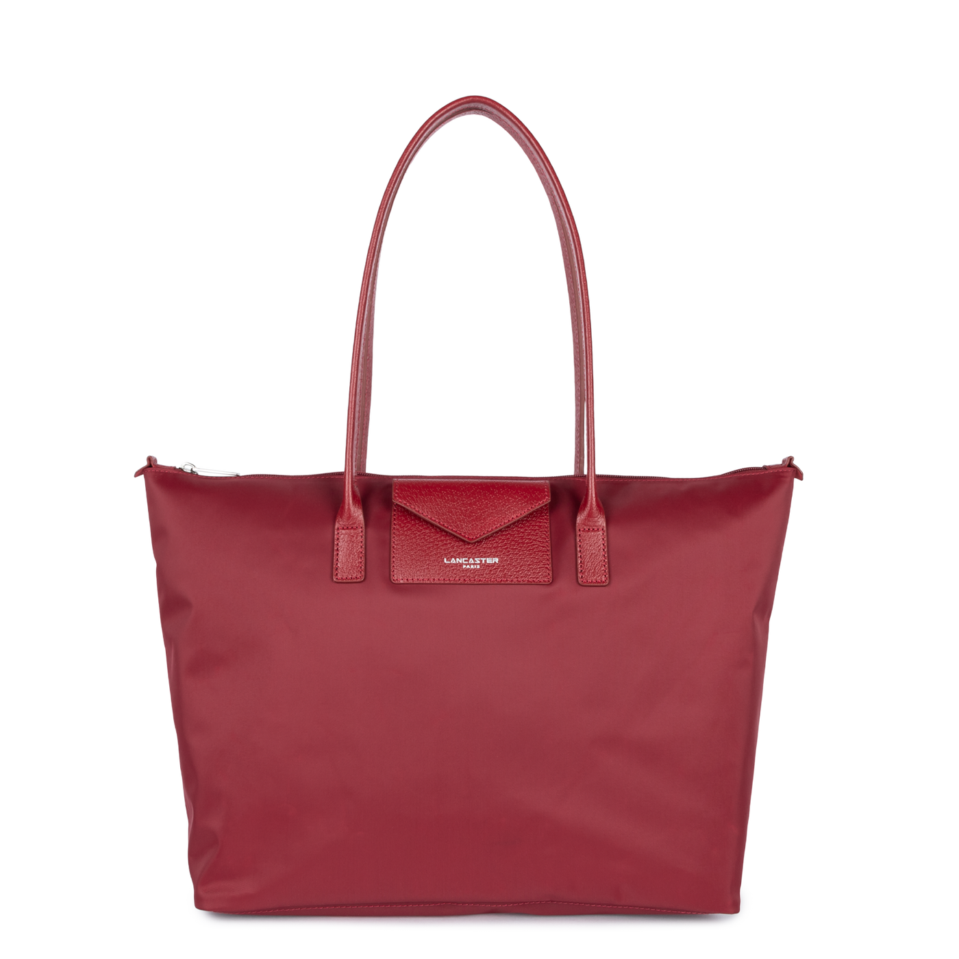 grand sac cabas épaule - smart kba #couleur_carmin